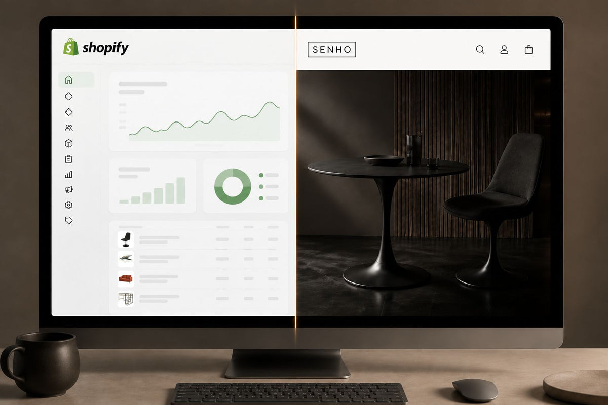 Pourquoi SENHO a choisi Shopify pour ses boutiques de meubles en ligne